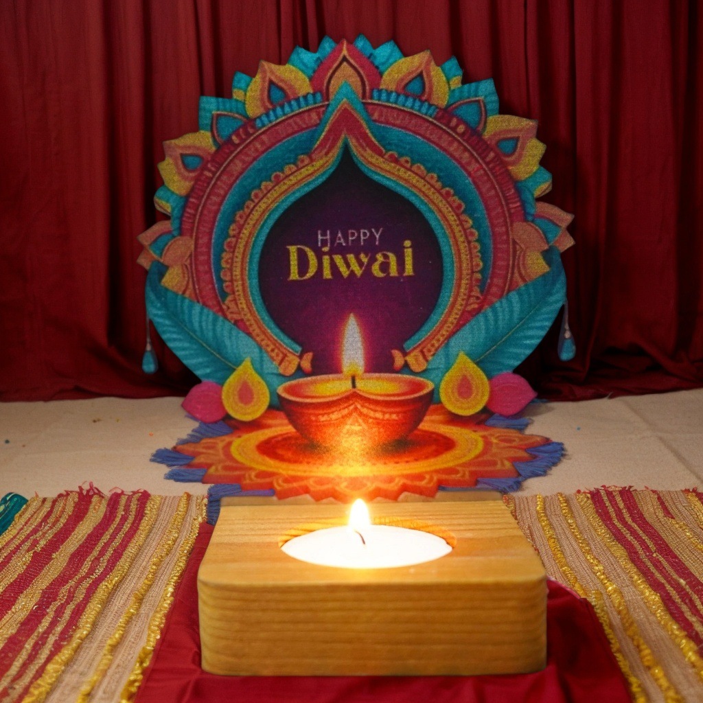 Lighting Decoration For Diwali - Фабрика Индия Дивали Фестиваль огней атмосфера