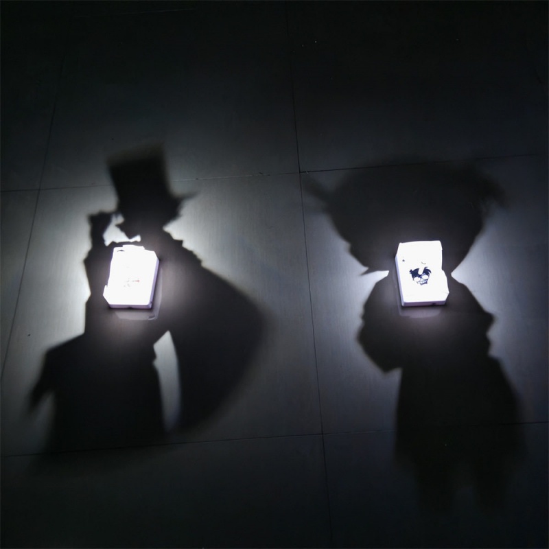 Lighting Home Decor Items - Настенный светильник-силуэт в стиле аниме, аниме-атрибутика,