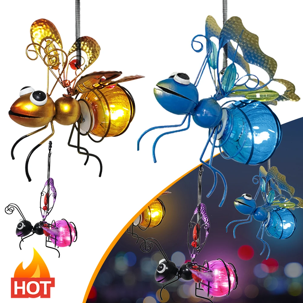 Lighting Bug Decor - Подвесные металлические подвесные фотообои на солнечной