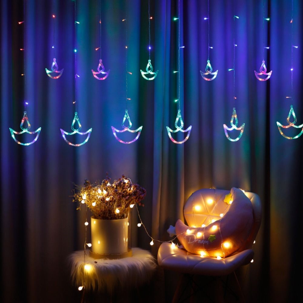 Lighting Decoration For Diwali - Светодиодная гирлянда в форме сердца для