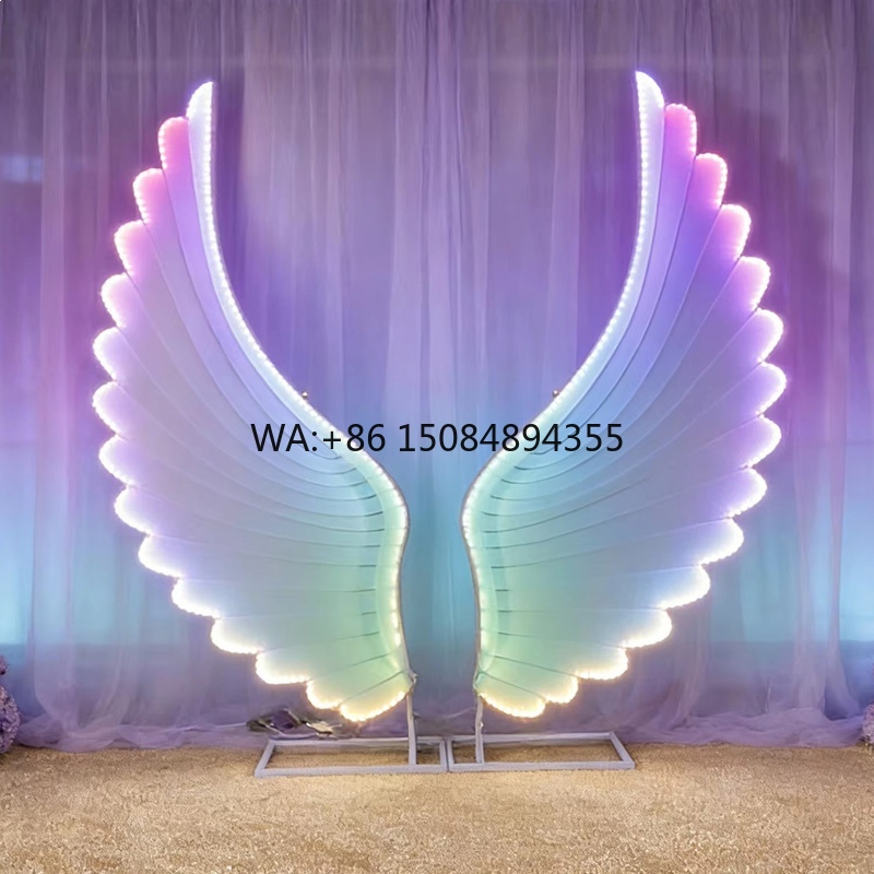 Lighting Decoration Wedding - Светящиеся крылья ангела: фантазийные LED-крылья для