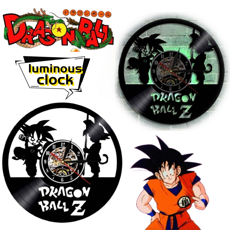 Lighting Home Decor Items - Настенные часы Dragon Ball Son Goku