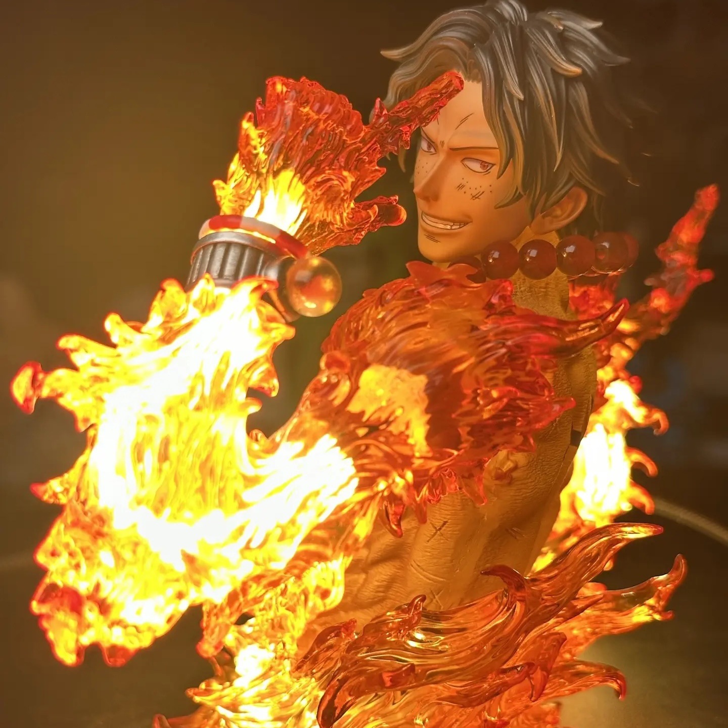 Lighting Home Decor Products - Коллекционная аниме-статуэтка One Piece Ace Half