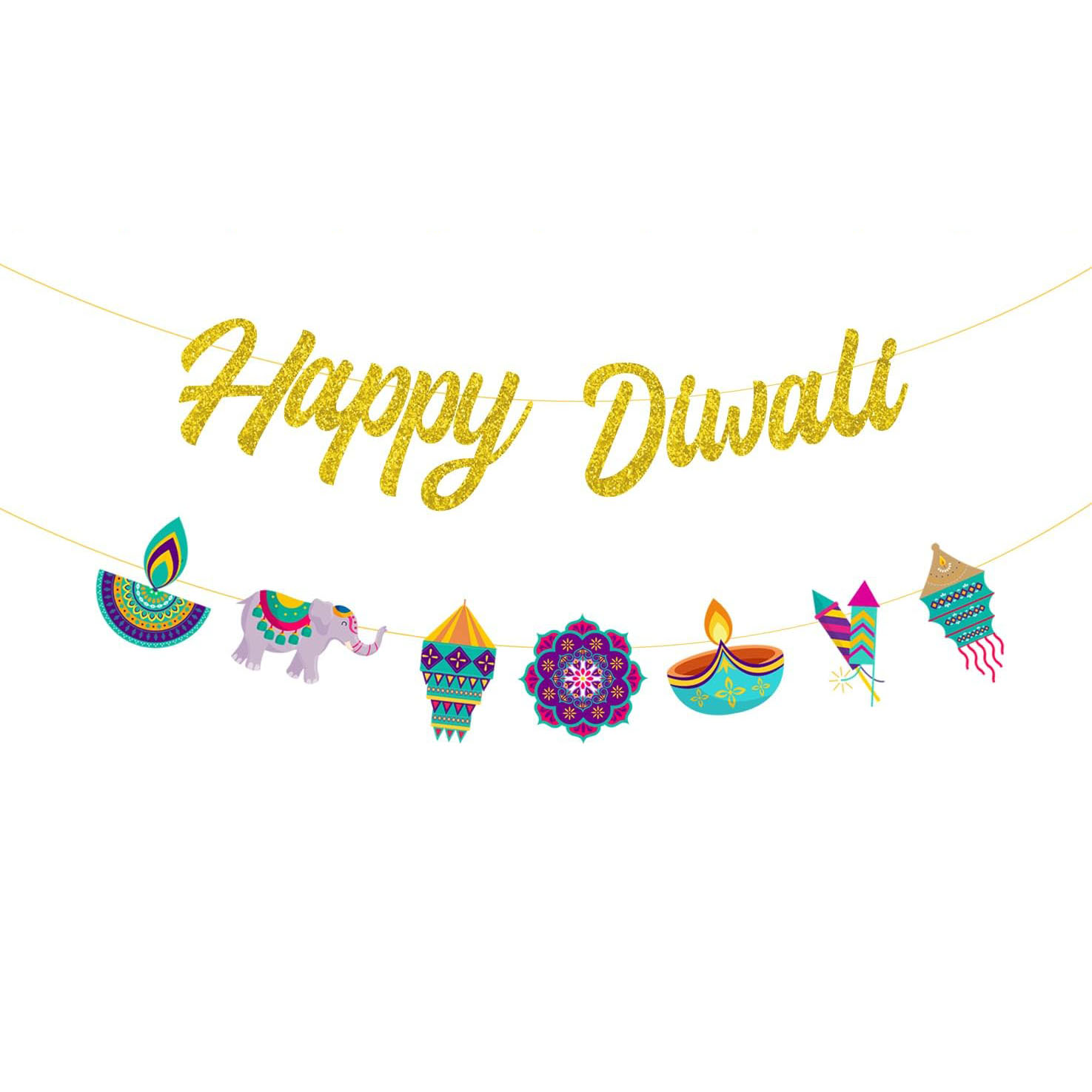 Lighting Decoration For Diwali - Украшения для вечеринки в стиле Дивали,