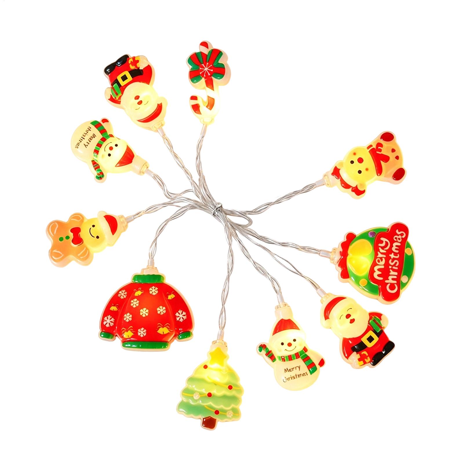 Lighting Christmas Decor - Рождественские декоративные водонепроницаемые светодиодные гирлянды с