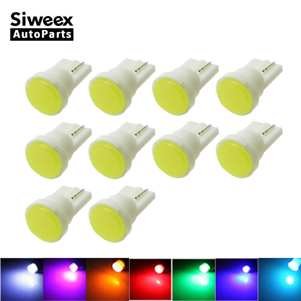 Colour Changing Bulb - 10 шт. T10 W5W салон автомобиля