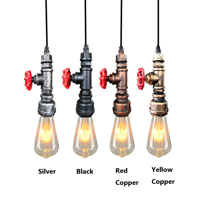 Lighting Home Decor Items - Ретро-лампа в стиле лофт из водопроводных