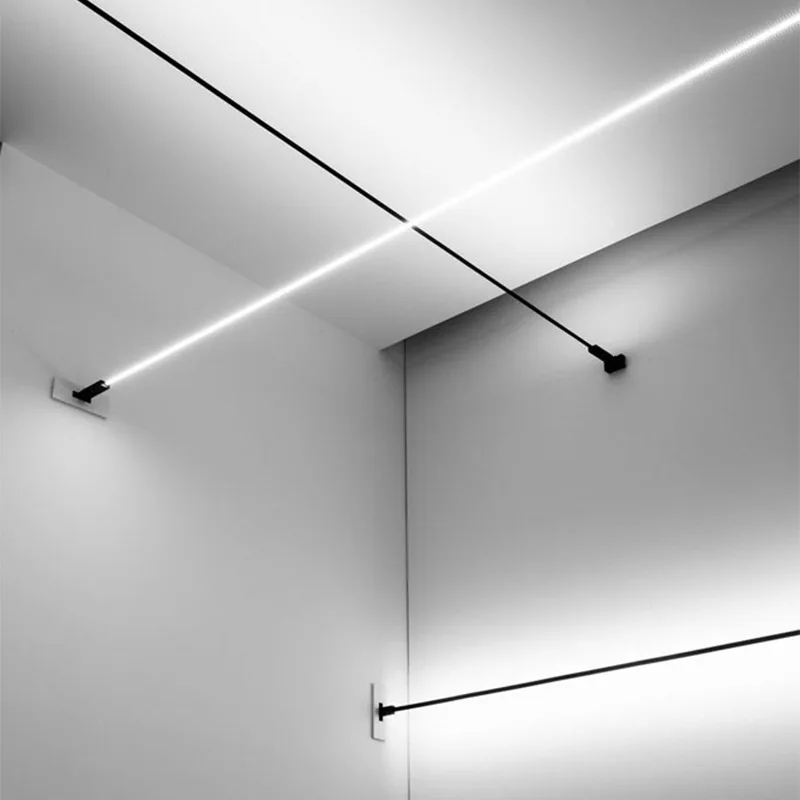 Современный черно-белый линейн – обзор и цена Lighting Decoration On Wall