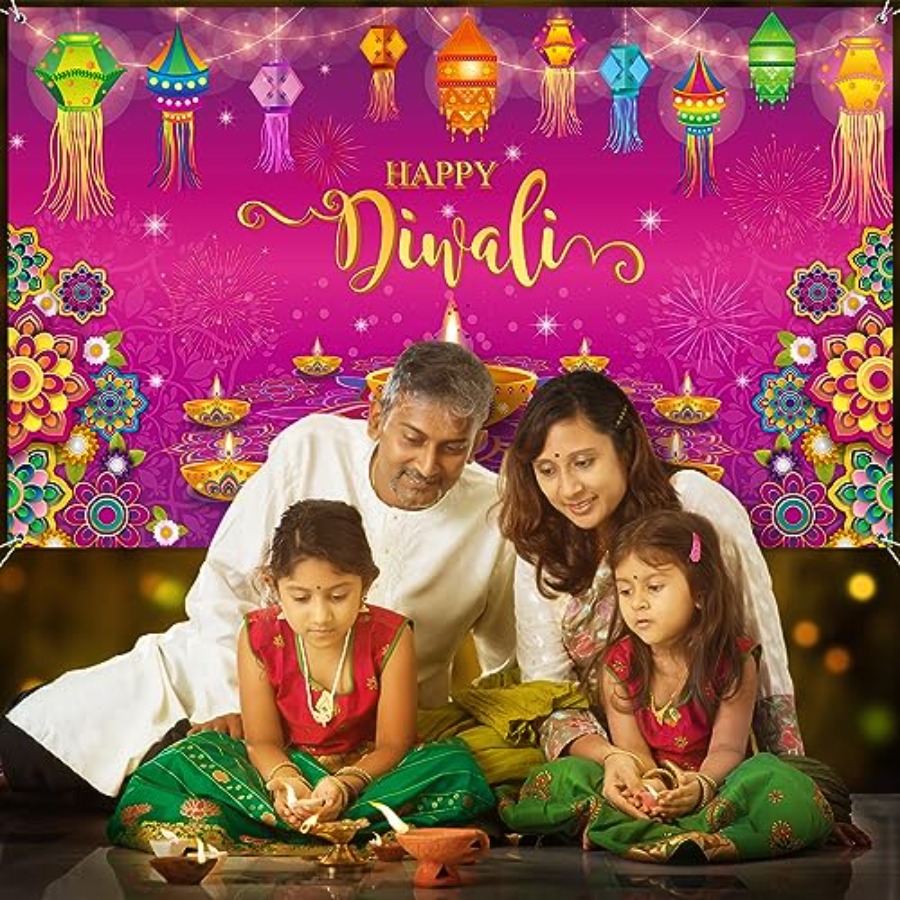 Декоративный баннер-фон для Ди – обзор и цена Lighting Decoration For Diwali
