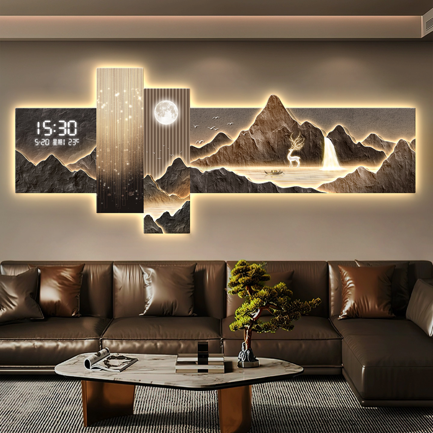 Современная светодиодная карти – обзор и цена Lighting Decoration On Wall