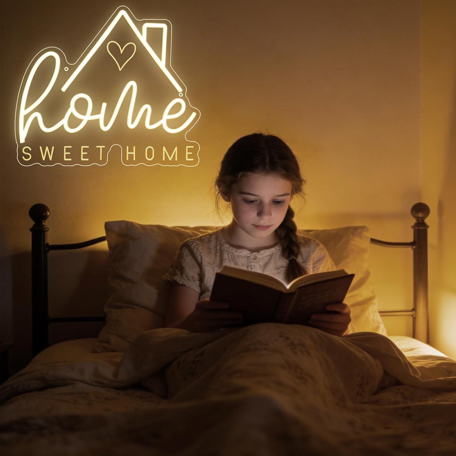 Неоновая вывеска «Sweet Home»  – обзор и цена Lighting Decoration For Home