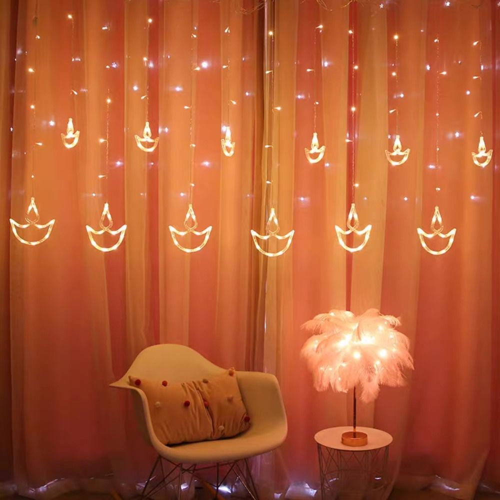 Светодиодная гирлянда в форме  – обзор и цена Lighting Decoration For Diwali