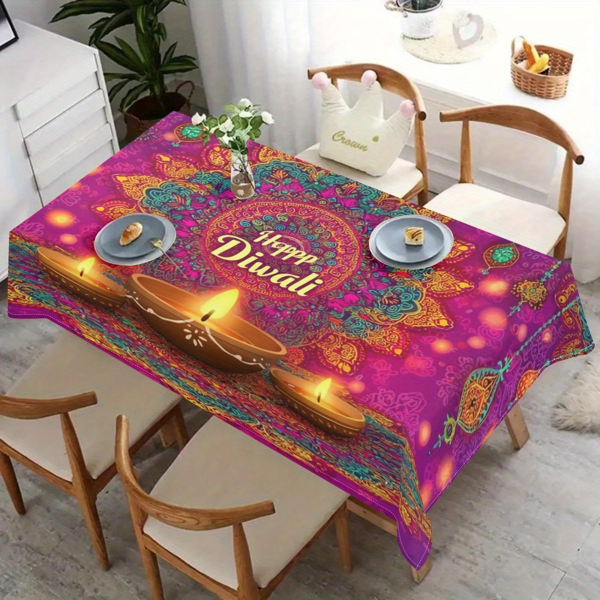Скатерть прямоугольная для дек – обзор и цена Lighting Decoration For Diwali