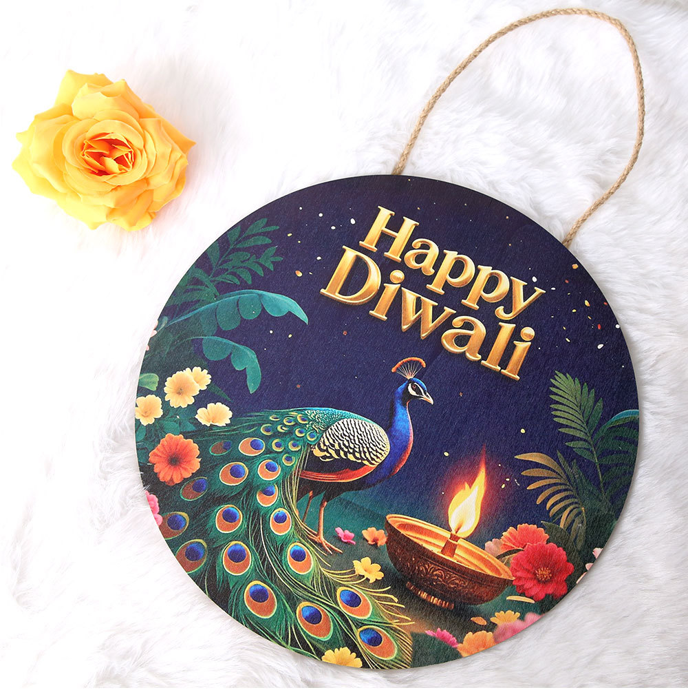 Декор «Лотос и павлин Дивали»  – обзор и цена Lighting Decoration For Diwali