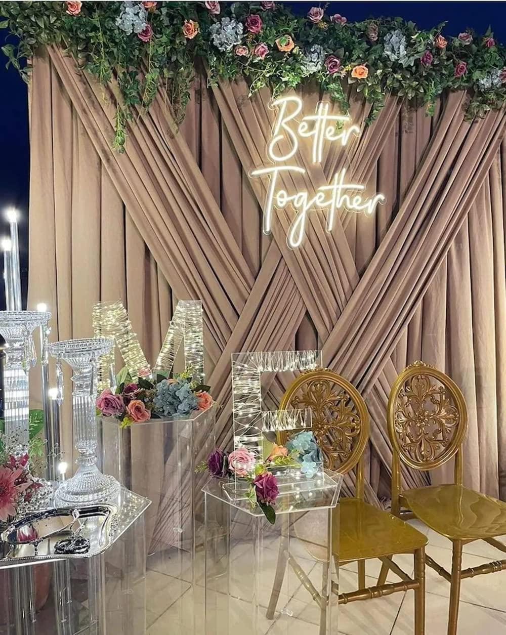 Неоновая вывеска «Better Toget – обзор и цена Lighting Decoration Wedding