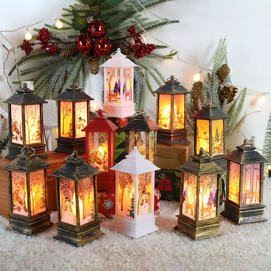 Рождественские товары для укра – обзор и цена Lighting Home Decor Products