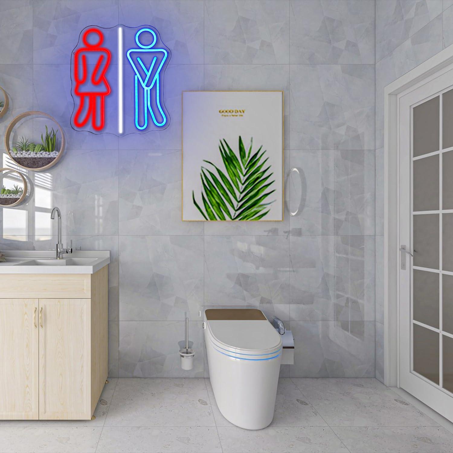 Неоновые вывески для туалетов, – обзор и цена Office Lighting Decor