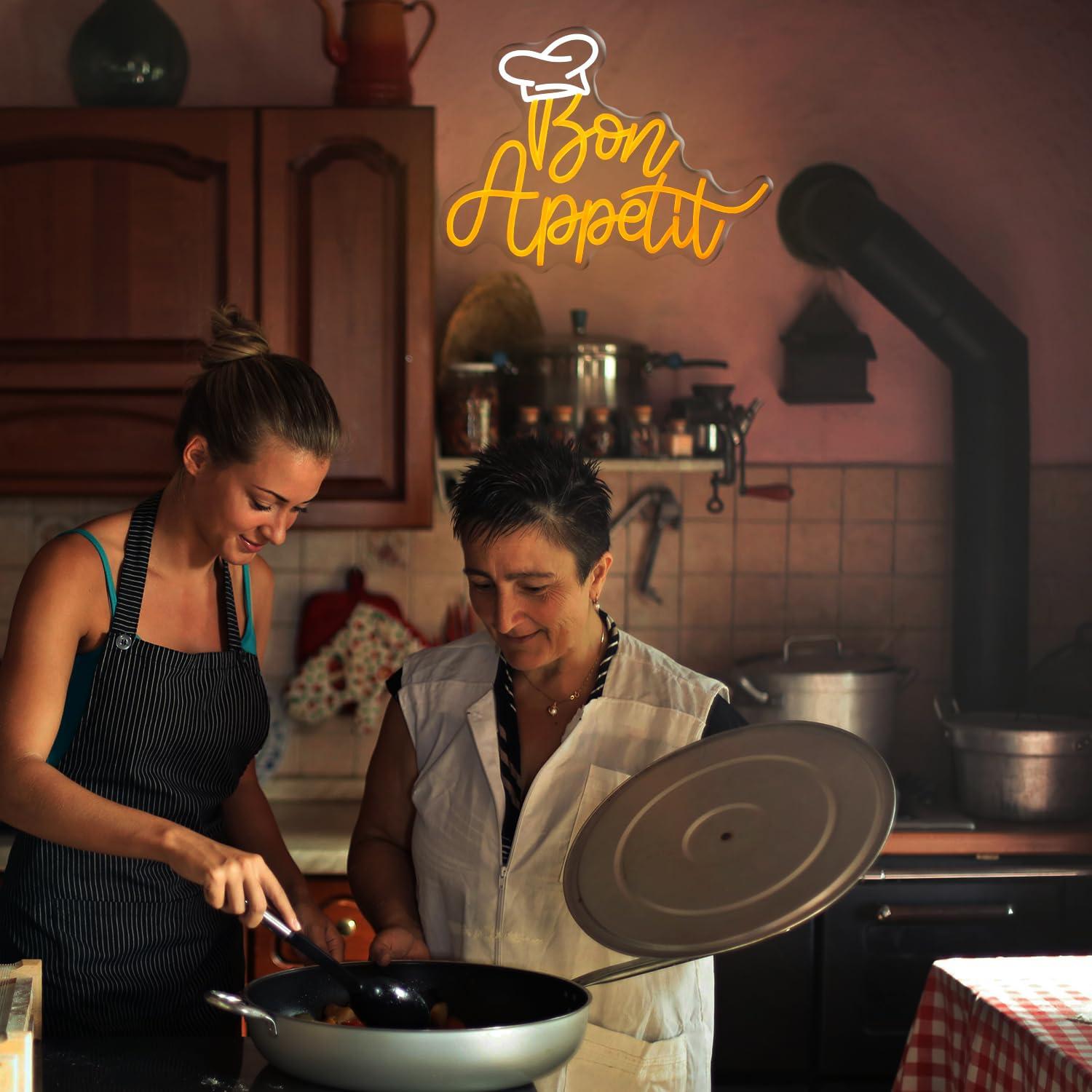 Неоновая вывеска «Bon Appetit» – обзор и цена Lighting Decoration For Home