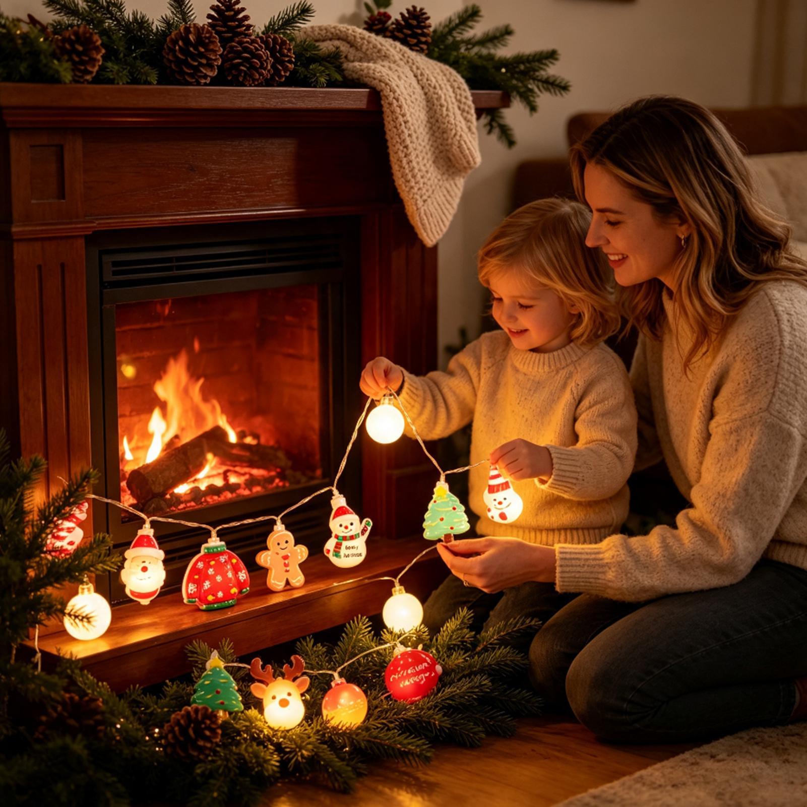 Рождественские гирлянды с изоб – обзор и цена Lighting Christmas Decor