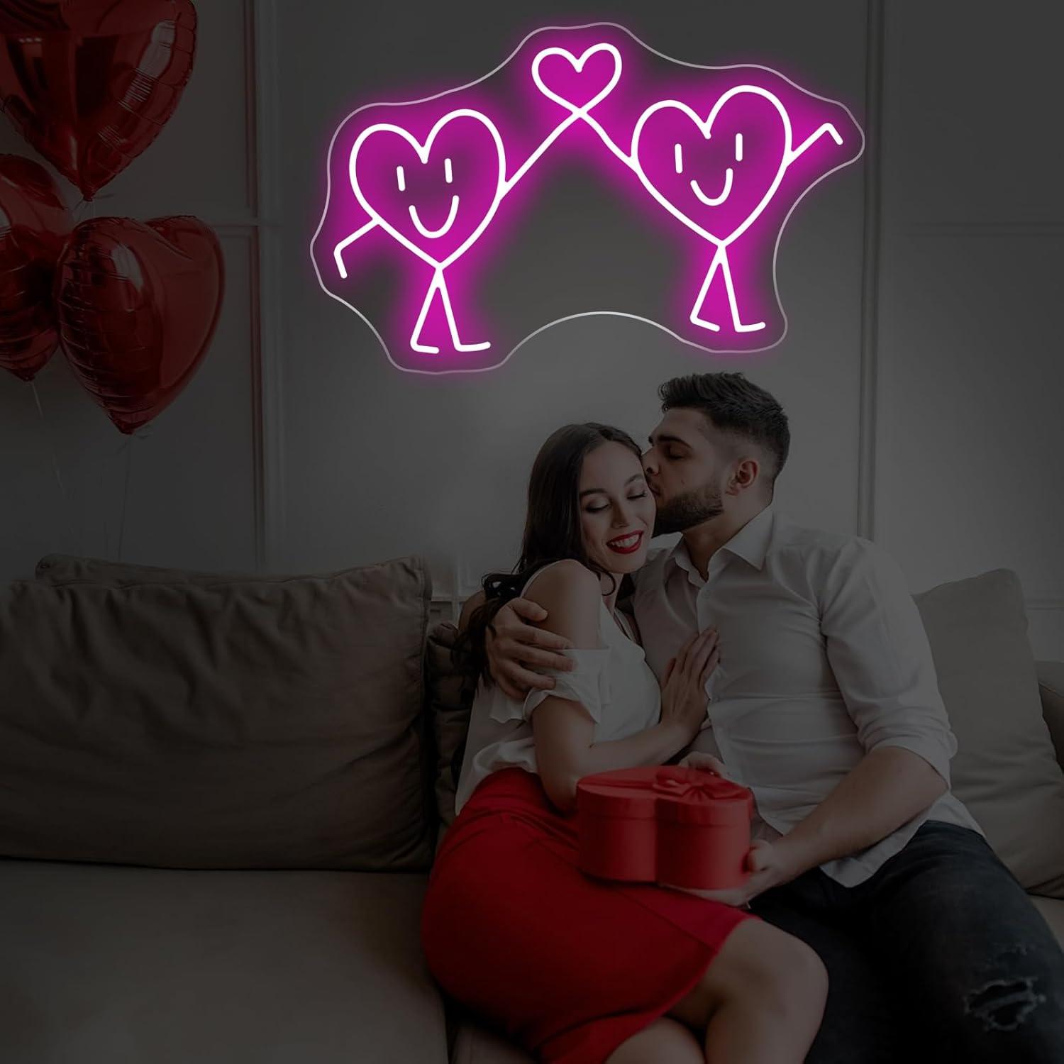 Неоновая вывеска с надписью «Л – обзор и цена Lighting Decoration Wedding
