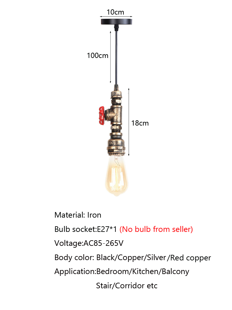 Ретро-лампа в стиле лофт из во – обзор и цена Lighting Home Decor Items