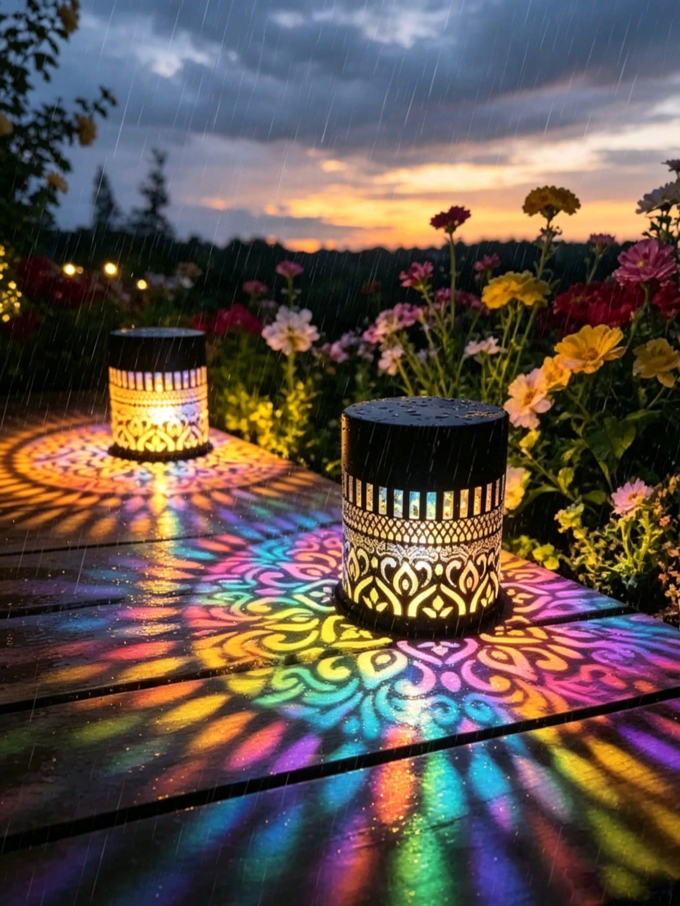 2 шт. проекционные лампы с сол – обзор и цена Decor Lighting Floor Lamps