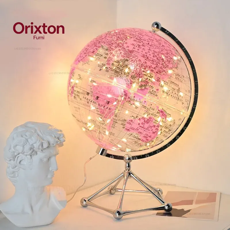 Светящийся LED-глобус, Прозрач – обзор и цена Lighting World Decor