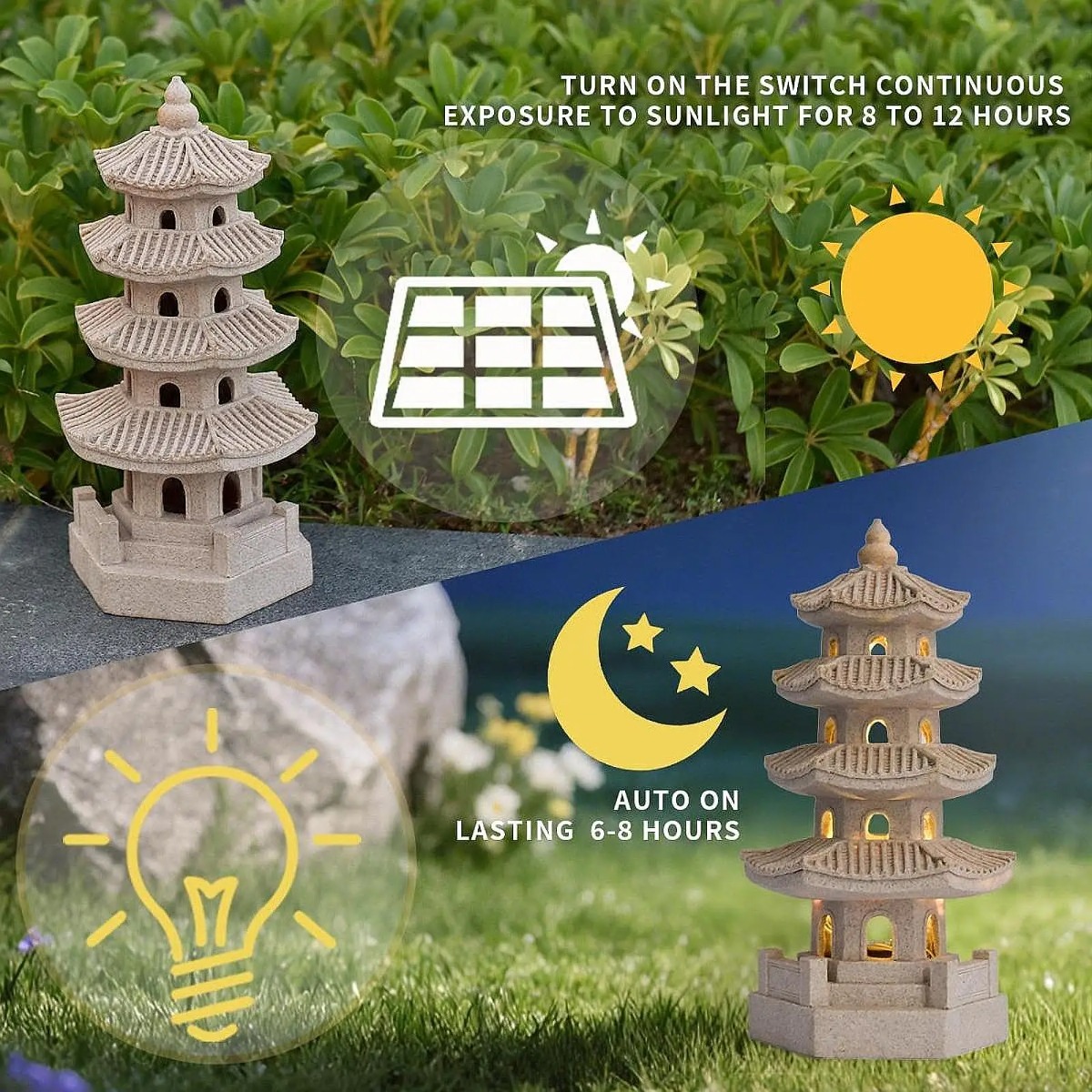 Солнечные садовые светильники- – обзор и цена Japanese Lighting Decor