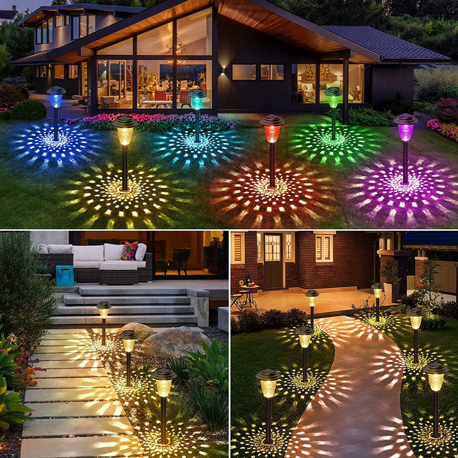 Солнечные фонари для дорожек,  – обзор и цена Colour Changing Bulb