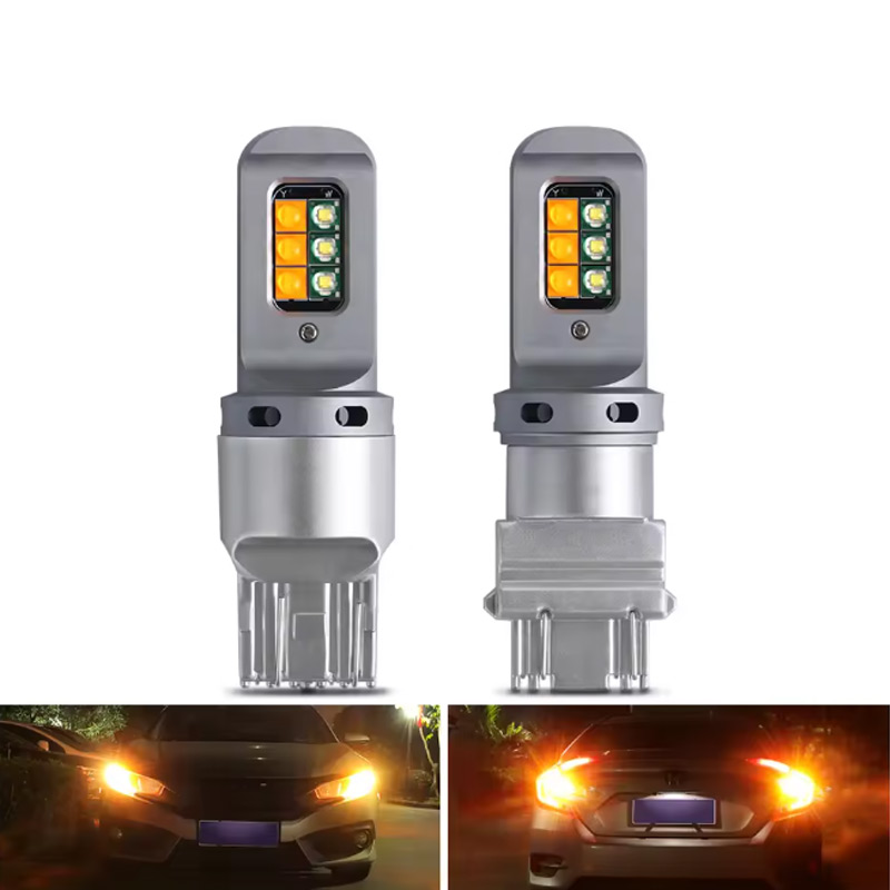 Светодиодные лампы T25 3157 T2 – обзор и цена Colour Changing Bulb