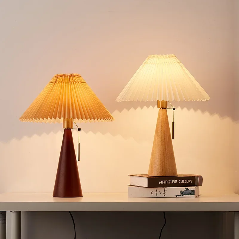Ретро-настольная лампа с плисс – обзор и цена Lighting Decoration For Home