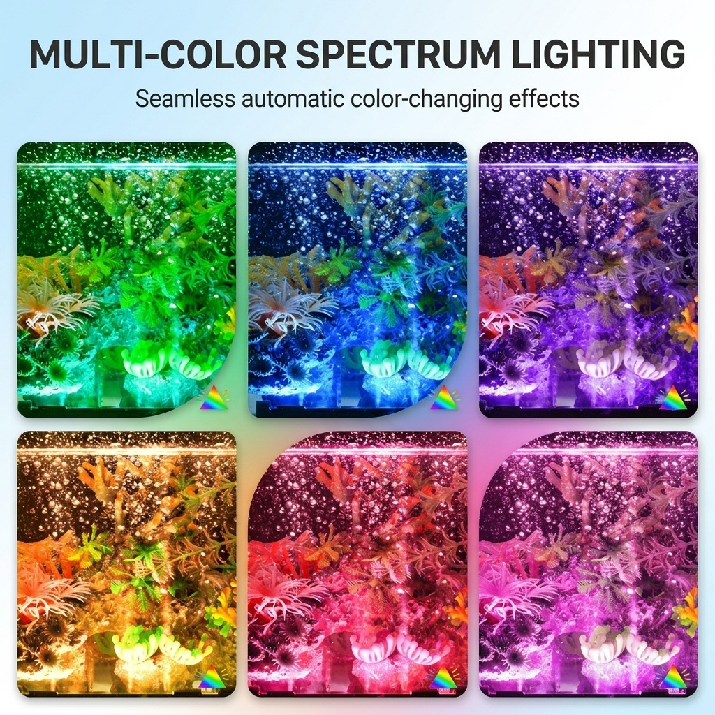 USB LED-лампа для аквариума с  – обзор и цена Colour Changing Bulb