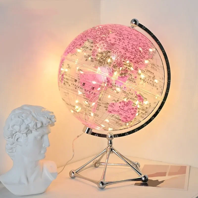 Светящийся LED-глобус, Прозрач – обзор и цена Lighting World Decor