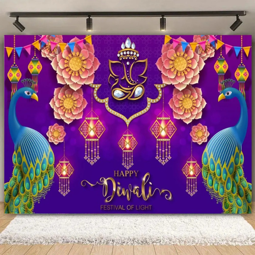 Фон для фестиваля Дивали, инди – обзор и цена Lighting Decoration For Diwali
